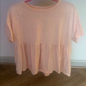 Relaxed babydoll tee